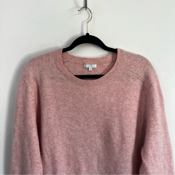 Calme x Johnny Was Ribbed Cashmere Pullover Sweater - Picture 3 of 10